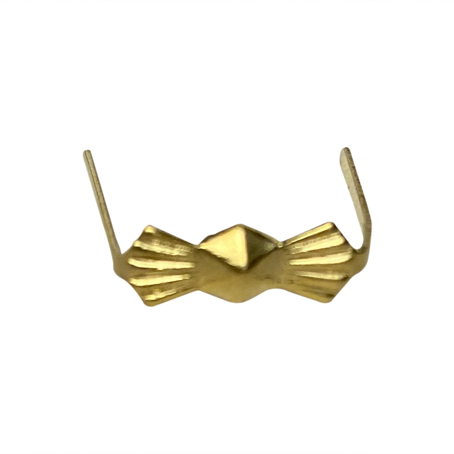 brass clip for crystal tear drop easy chandelier attachment