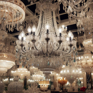 Crystal Chandelier: Add a Touch of Glamour to Your Home with Stunning Crystal Designs