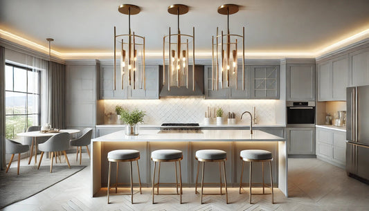 Kitchen Island Linear Chandelier 3-Lights