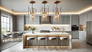 Pendant Lights for Kitchen: Kitchen Island Linear Chandelier 3-Lights