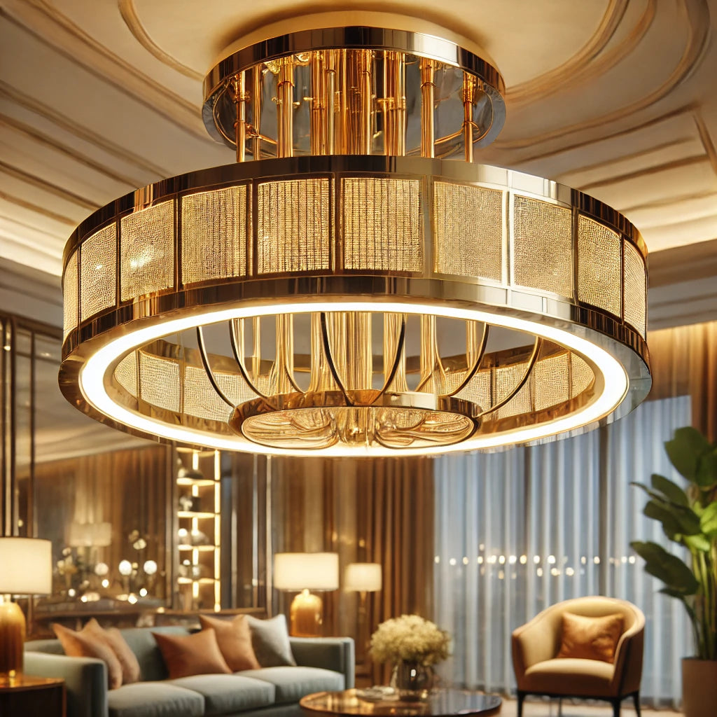 Wayfair Lamps: Luxury LED Chandelier Gold Pendant Light for Timeless Elegance