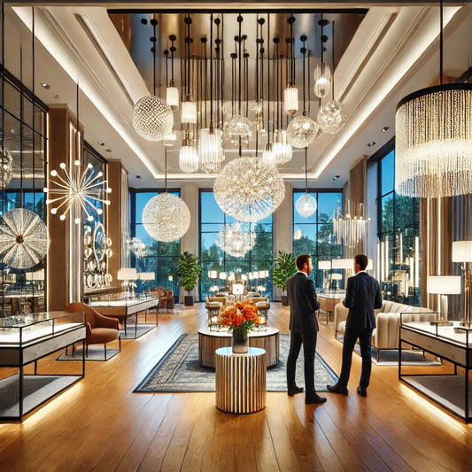 Orange County lighting store.