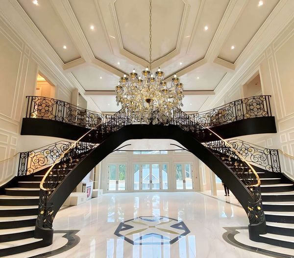 Starburst Gold Chandelier Loved in Top Stores
