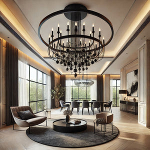 Black Chandelier: The Ultimate Statement Piece for Modern Elegance