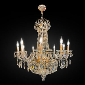 Lead Crystal Chandeliers: Sparkle with Timeless Luxury