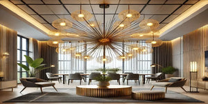 Sputnik Chandelier: Illuminate Your Space with Modern Elegance  &nbsp;