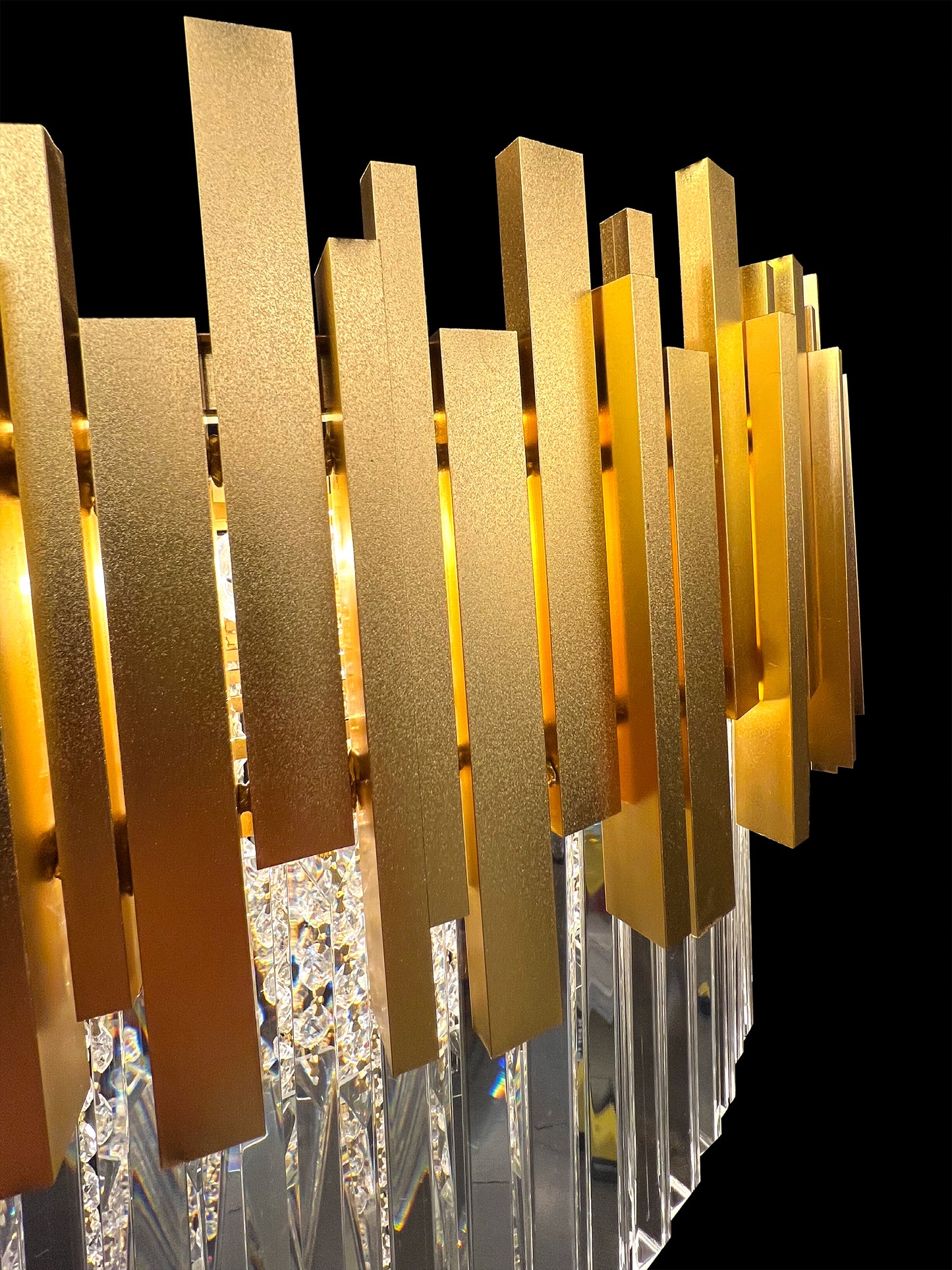 Crystal Tiered Empire Chandelier