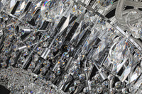 Chandelier Crystal  56" Wide 72-Lights Chrome