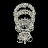 Luxury Grand Modern Chrome Crystal LED Chandelier – 4 Tier Dimmable Fixture with Remote Control (Copy)