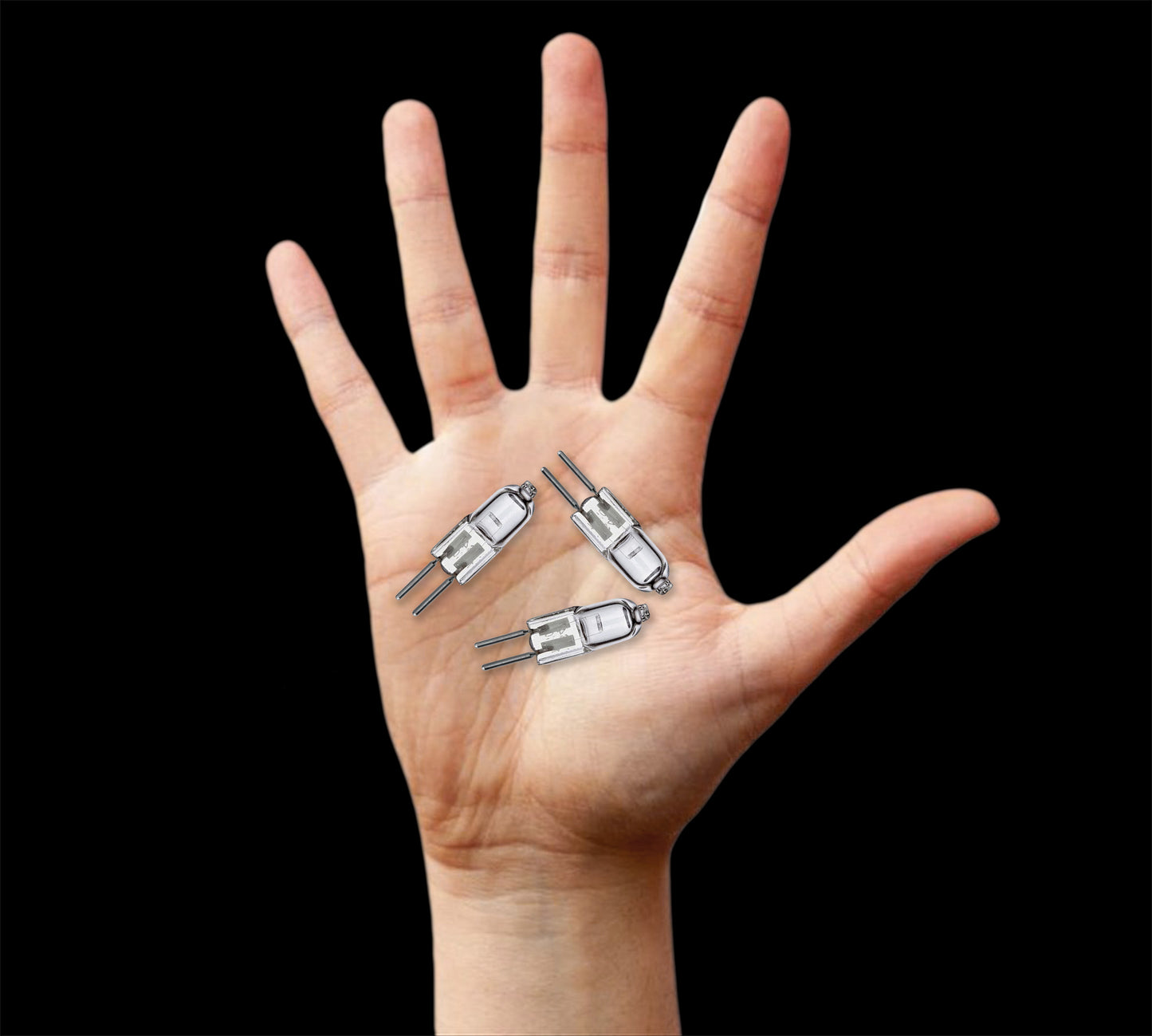 (10 Pack) G5.3 Halogen Bulbs – 20W, 110V, Dimmable, 2700K Warm White