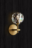 Luxury Crystal Wall lamp Modern Brass Gold Wall Sconces