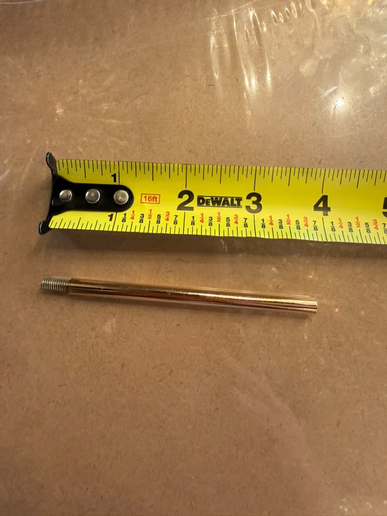 Metal Gold rods for starburst chandelier
