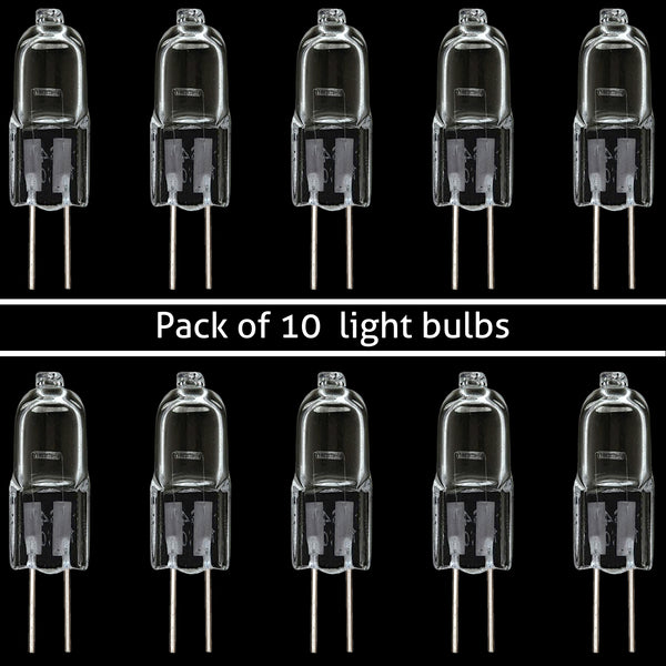 20w Halogen Bulbs Replacement G4 Base 12 Volt G4 Led Bulbs Pack Of