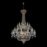 Gold Empire Crystal Chandelier Grand Traditional Statement 56"
