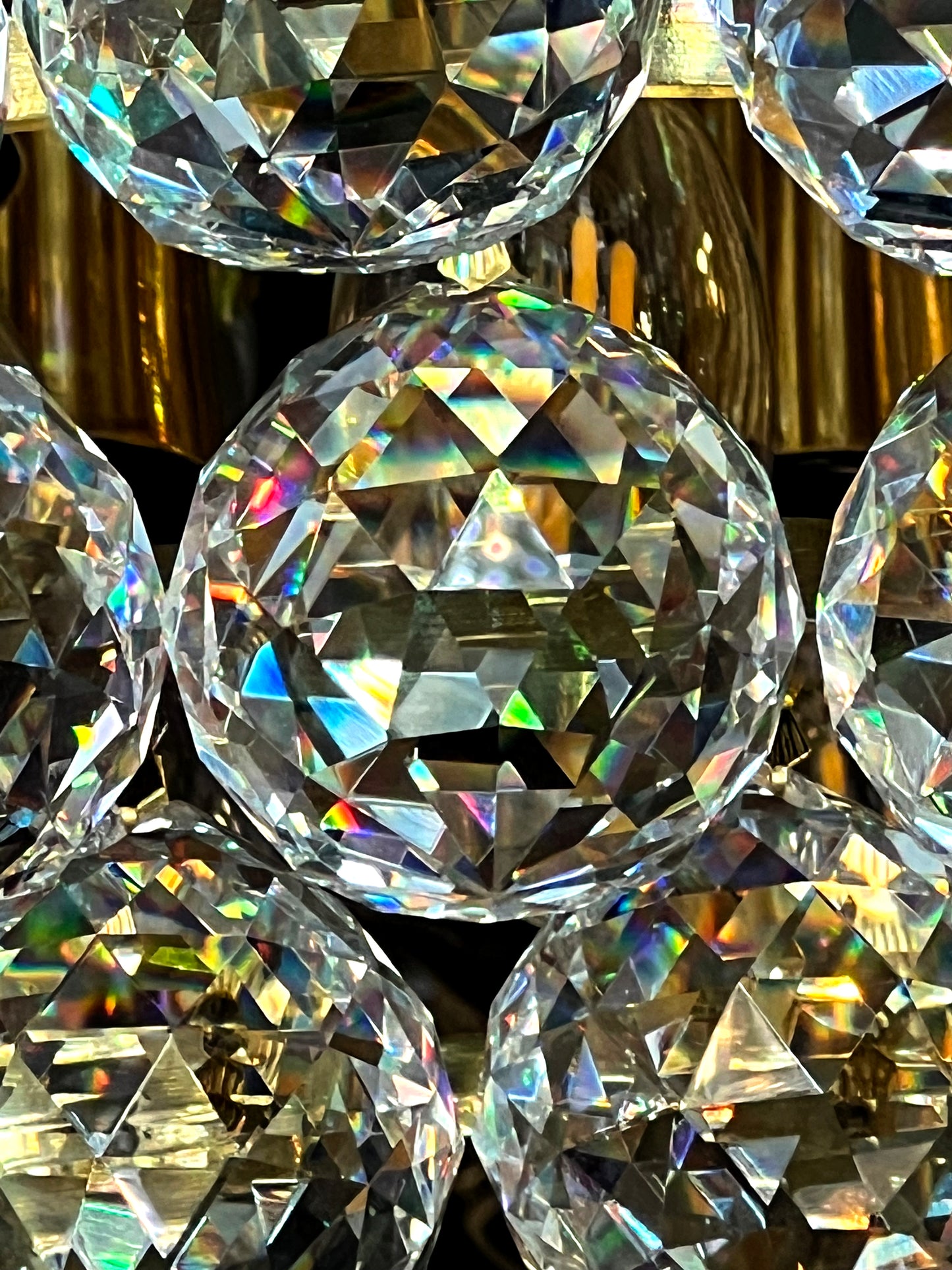 clear crystal ball detail