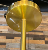 Brass Chandelier 30" Wide 15-Light Acrylic Chandelier