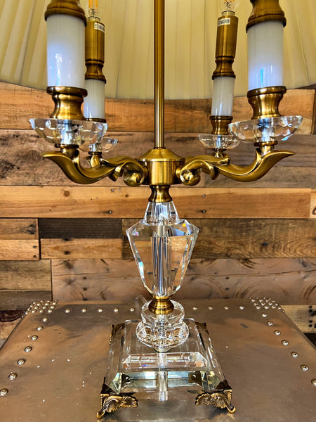 Crystal Brass Table Lamp 4-Light – US.CHANDELIER