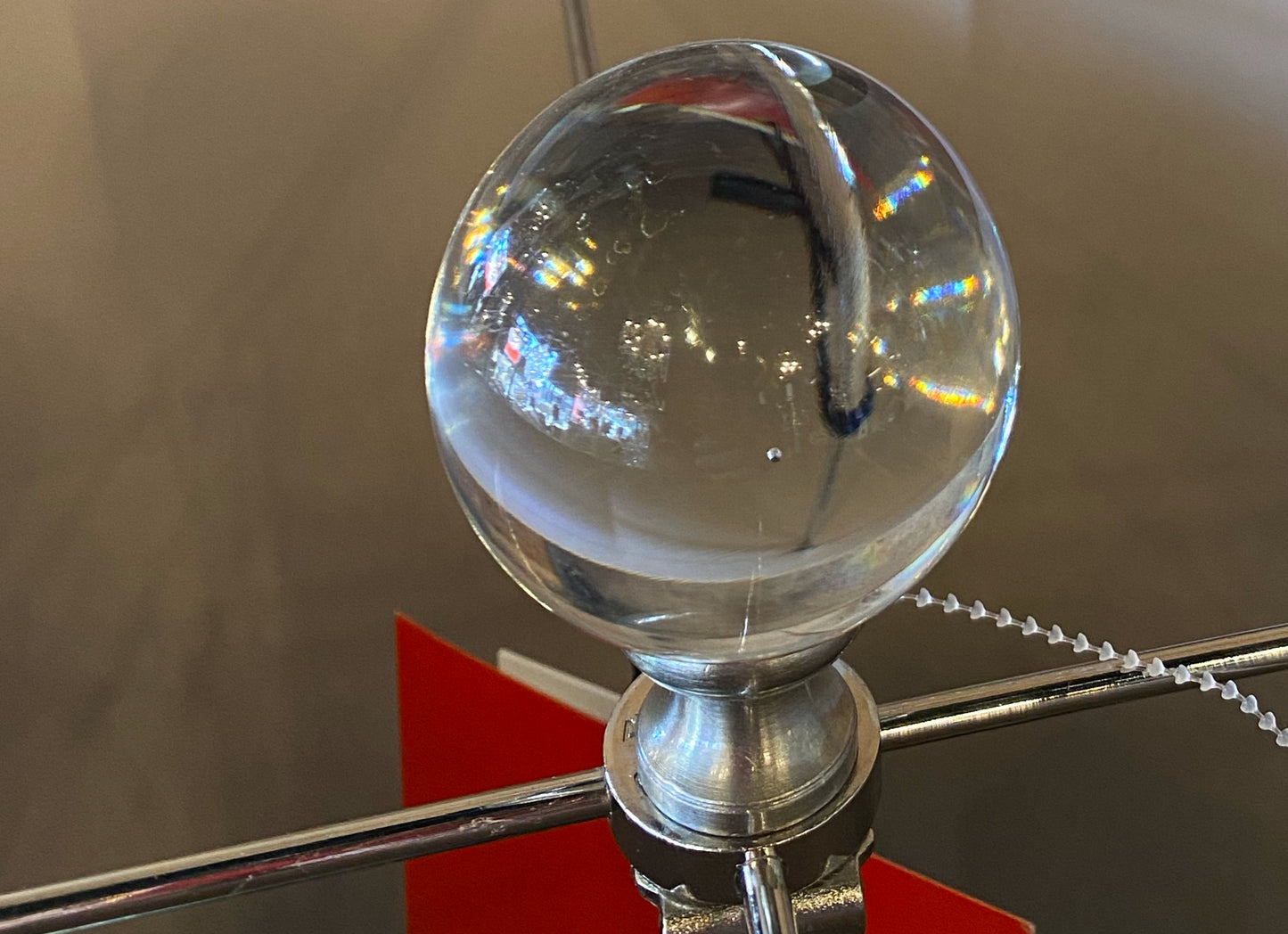 Elegant Green and Gold Glass Table Lamp with Cream Linen Shade Contemporary Design