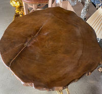 Wood Table Modern Design Oak Wood Table  for Dining Room , Living Room