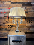 Crystal Table Lamp 3-Light Traditional Lamps