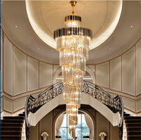 Chandelier 43- Lights Crystal Chandelier 32" Wide