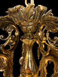 Elegant brass crown 