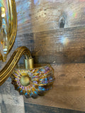 Crystal Wall Sconces,Gold Wall lamp