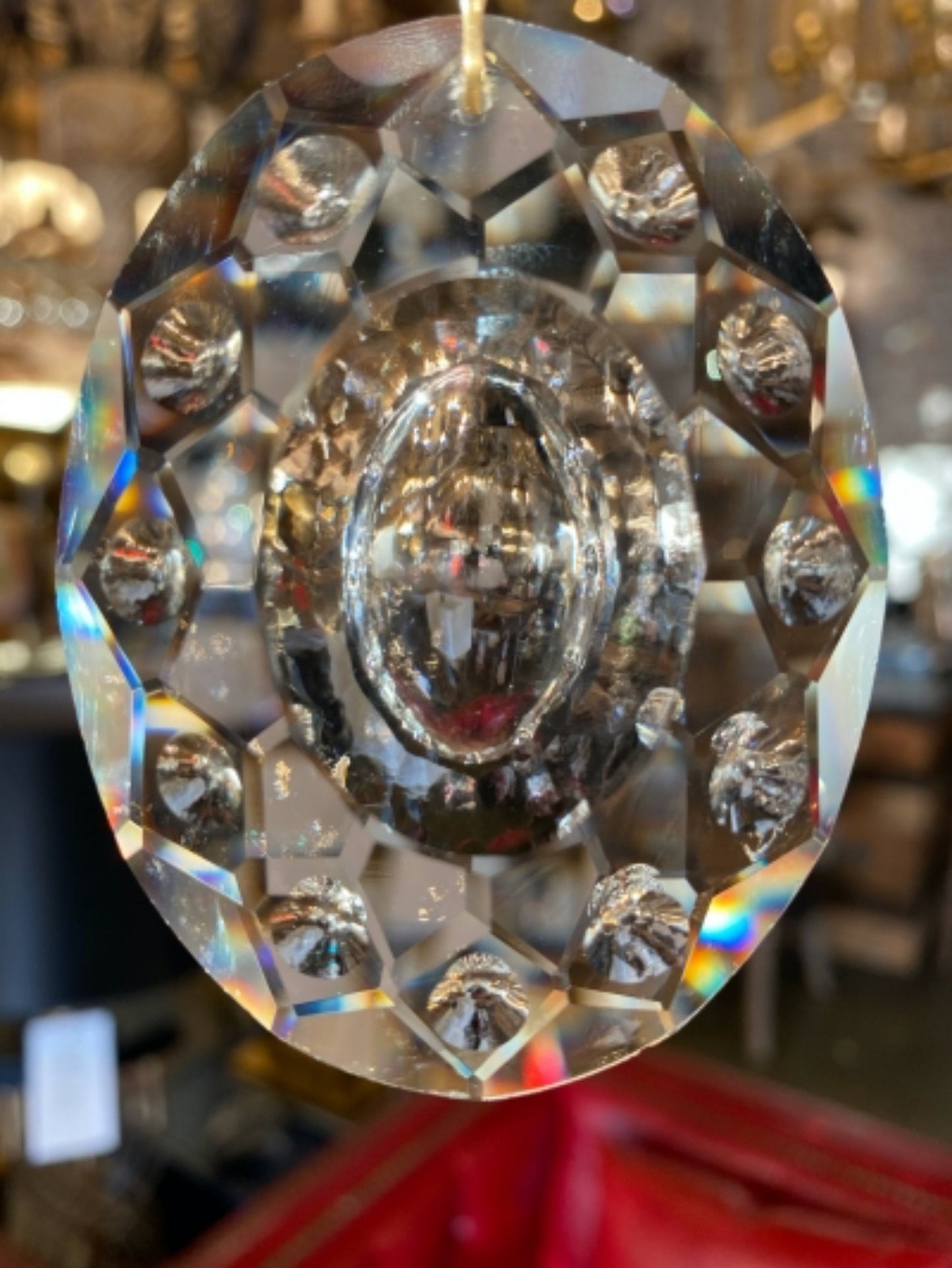 Crystal Egg – 76mm Precision-Cut Full-Lead Crystal