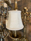 White Small Shade For Chandeliers and Lamps