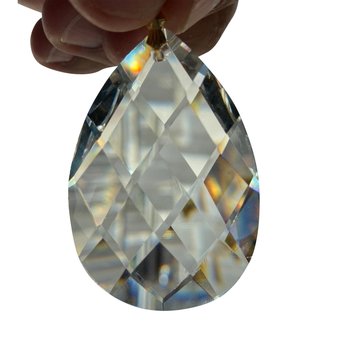 Crystal Tear Drop – 76mm Precision-Cut Full-Lead Crystal