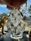 Crystal Tear drop , size (76 mm = 2.992 Inch)
