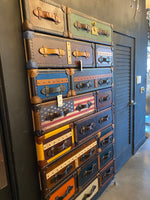Leather Suitcase wall decor