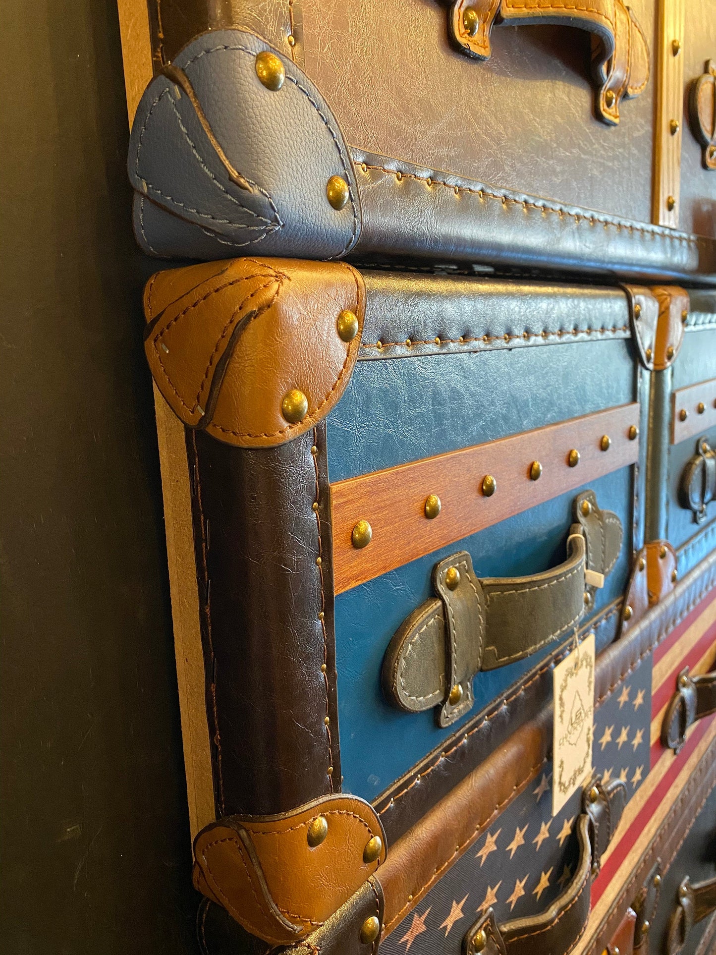 HANDMADE Wall Decoration - Set of 2 (One Large + One Small) in Unique Colors