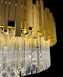 Luxury 32" Wide Crystal 12-Light Chandelier