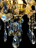 Maria Theresa Chandelier  26" W Gold Crystal Chandelier