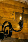 Black Sconces Handmade Glass Wall lamp